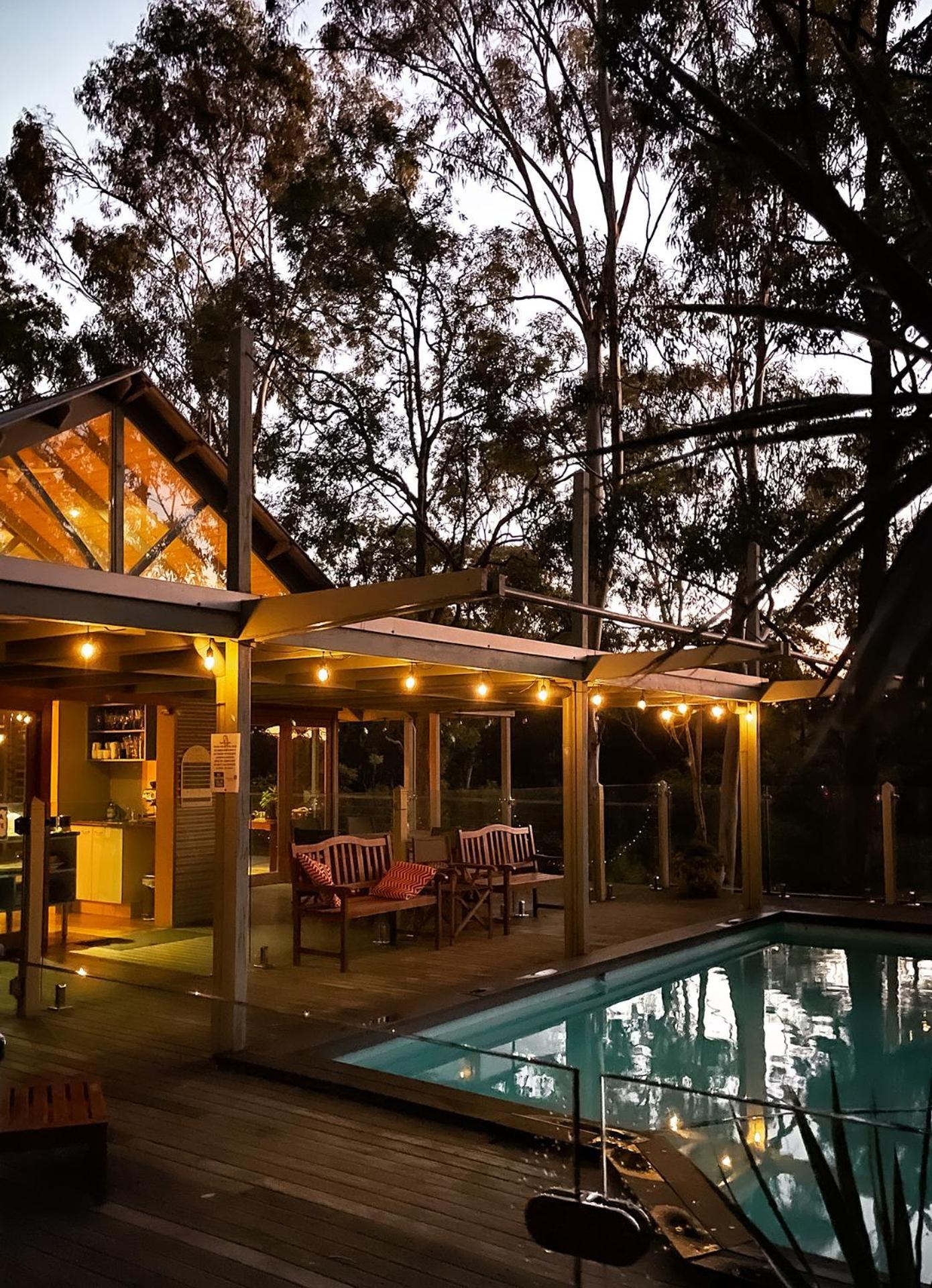 Bombah Point Eco Cottages Bulahdelah Esterno foto